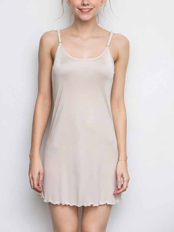 Nude Silk Sleepdress